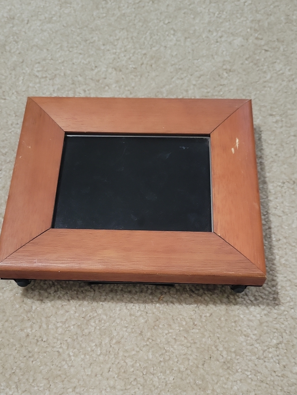 Kodak Smart Picture Frame Story Box. Brown Frame. *** NOT TESTED, NO CORD***